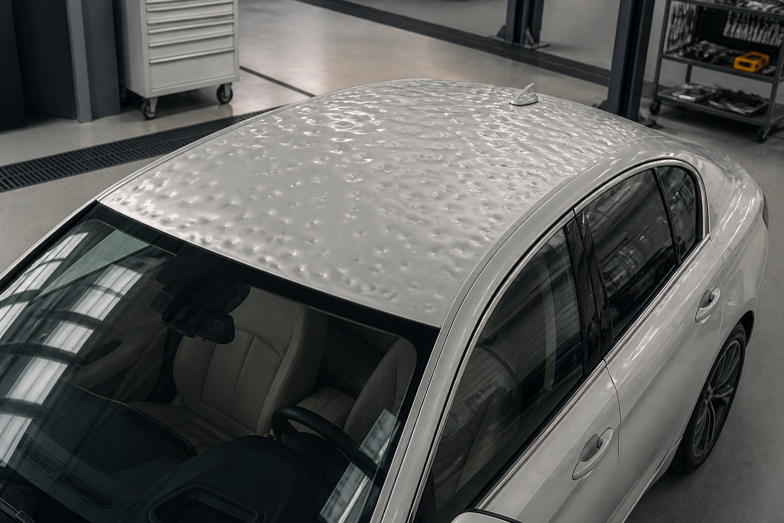 Hail restoration