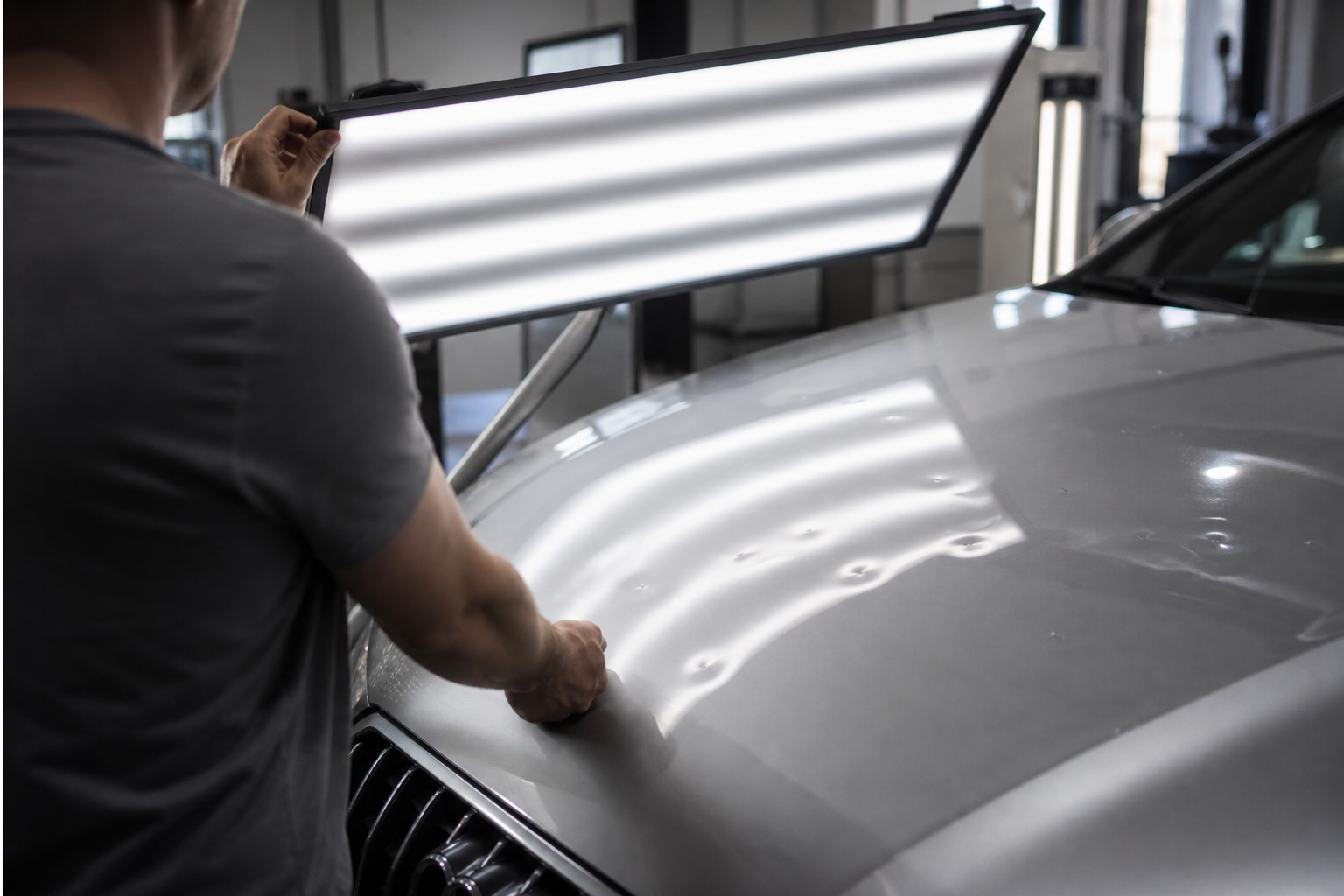 Paintless dent repair